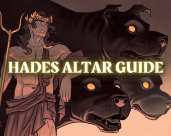 How to Work With Hades: Greek Deity Altar Guide Printable