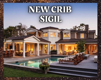 Manifest a New Home | New Crib Sigil | Sigil Magick Grimoire Page | New Home Sigil