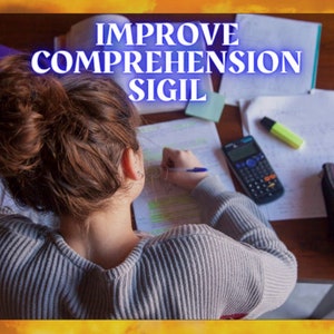 Enhance Your Understanding in Any Subject: Sigil Magick Grimoire Page | Improve Comprehension Sigil