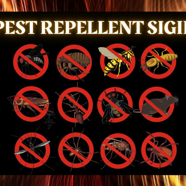 Keep Bugs & Rodents Out of Your Home: Sigil Magick Grimoire Page | Bug and Rodent Repellent Sigil