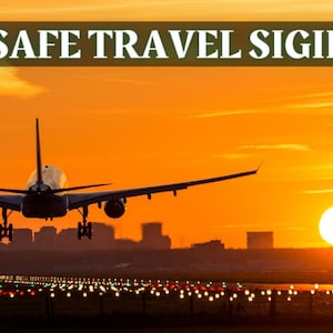 Rimani sicuro e protetto quando viaggi / Pagina del grimorio magico del sigillo / Sigillo di viaggio sicuro