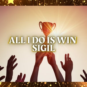 Magick Sigil to Help You Win Any competition | Sigil Magick Grimoire Page | All I do is Win Sigil | Success Sigil