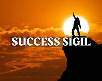 Achieve Success & Manifest Your Goals | Sigil Magick Grimoire Page