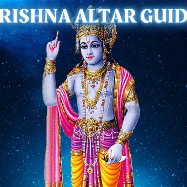 Krishna Altar Guide: How to Work With the Hindu God Krishna | Krishna Grimoire Pages