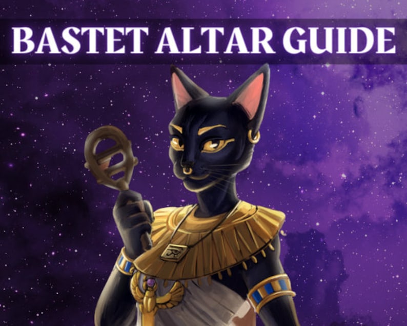 How to Evoke the Goddess Bastet Goddess Bastet Altar Guide Etsy