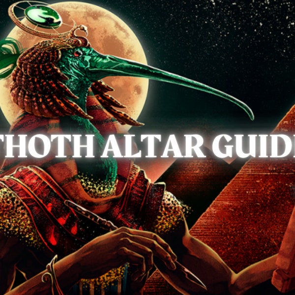 Thoth Evocation Guide: How to Work With the Egyptian God Thoth | Altar Guide Printable