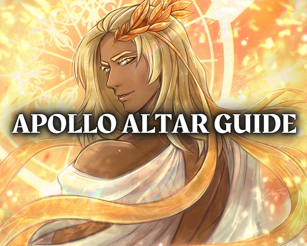 How to Work With Apollo DIY Altar Guide Hellenic Altar Guide Printable
