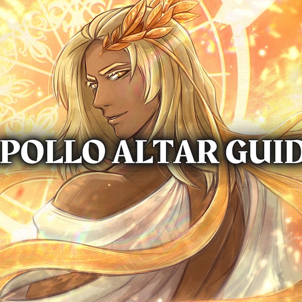 How to Work With Apollo: DIY Altar Guide | Hellenic Altar Guide Printable