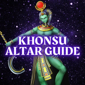 How to Work With Khonsu: Egyptian God Altar Guide | Kemetic Deity Grimoire