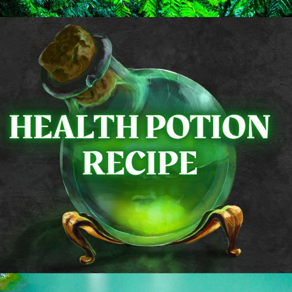 Health Potion Recipe: Kitchen Witch Spells | DIY Health Potion Spell