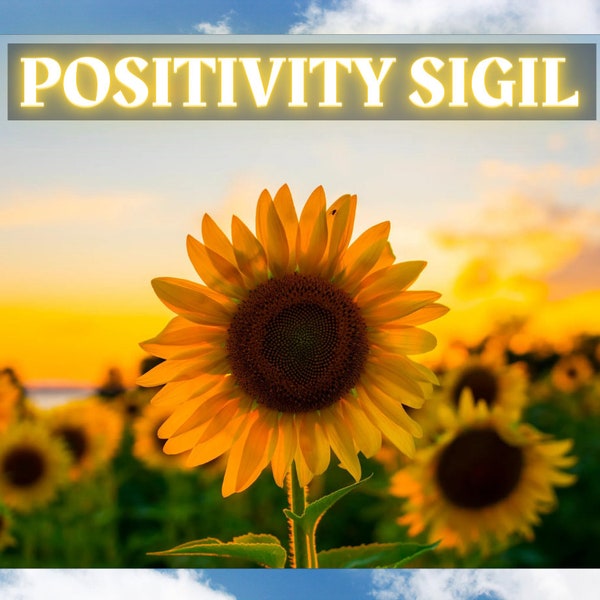 Shift Into a Positive Frequency: Sigil Magick Grimoire Page | Positivity Sigil | Positive Energy Sigil