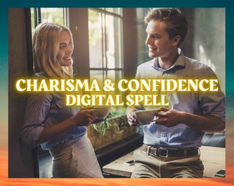 Magickal Wallpaper Spell: Charismatic Confidence | Sigil Magick Grimoire Page