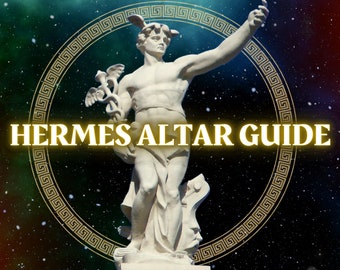 Hermes Evocation Guide: Greek Deity Altar Guide Printable | Hermes Grimoire Pages