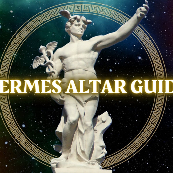 Hermes Evocation Guide: Greek Deity Altar Guide Printable | Hermes Grimoire Pages