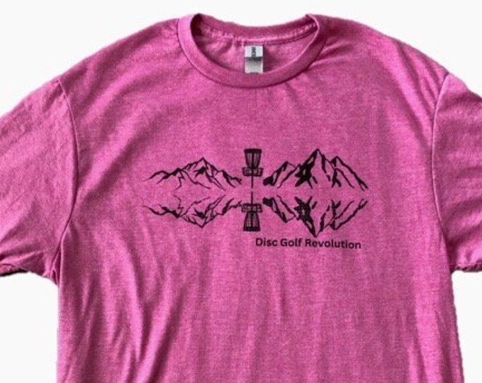 Disc Golf Shirt Upside Down Tee