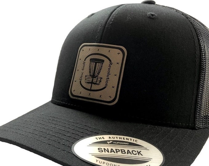 Disc Golf  Hat Basket Logo