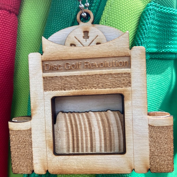 The Disc Golf Bag Keychain