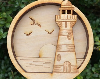 Lighthouse Ornament