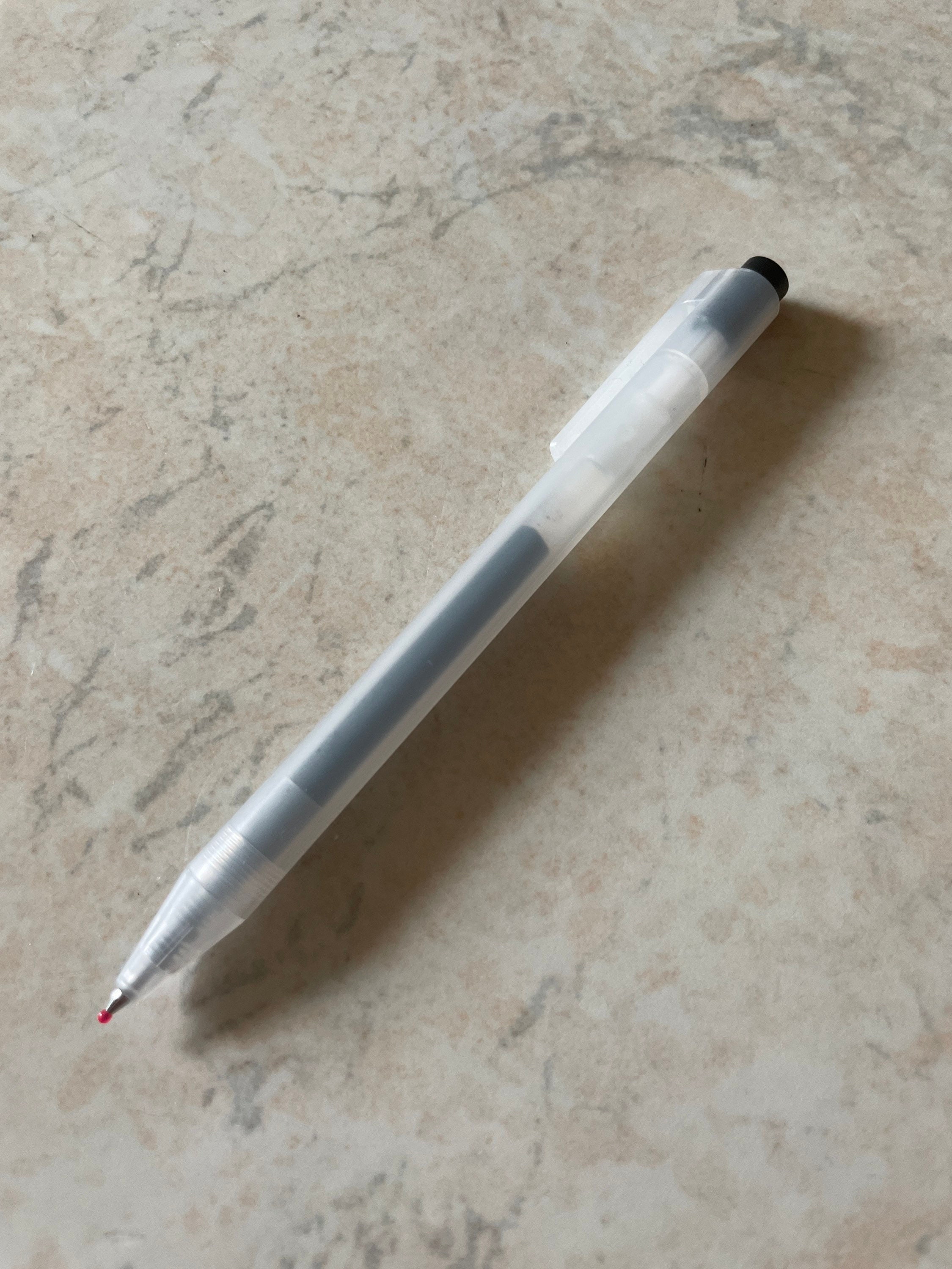 0.5 black muji pen