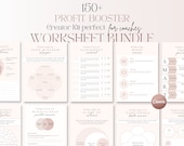 Coaching Worksheet Canva Templates: 150+ Life Coach & Lead Magnet Designs | Editable Coaching Template Pack