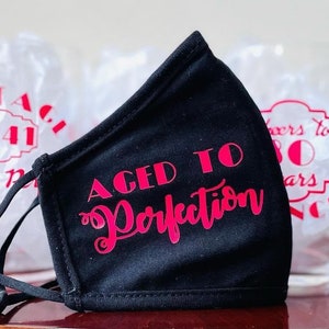 Personalized Face Mask - Adjustable, double layered