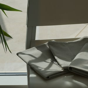 Personalized Minimalist Linen Velvet Prayer Rug - Kaaba, Alif Vav ...