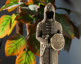Islamic Warrior Figurine Statue, Muslim Home Decor, Islamic Housewarming Gift Ottoman Muslim Warrior Decor, Gift For Muslim Father