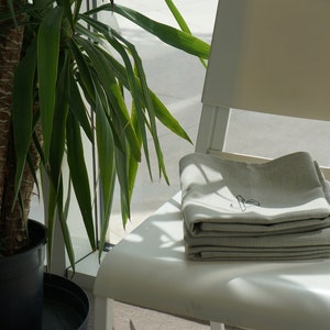 Personalized Minimalist Linen Velvet Prayer Rug - Kaaba, Alif Vav ...