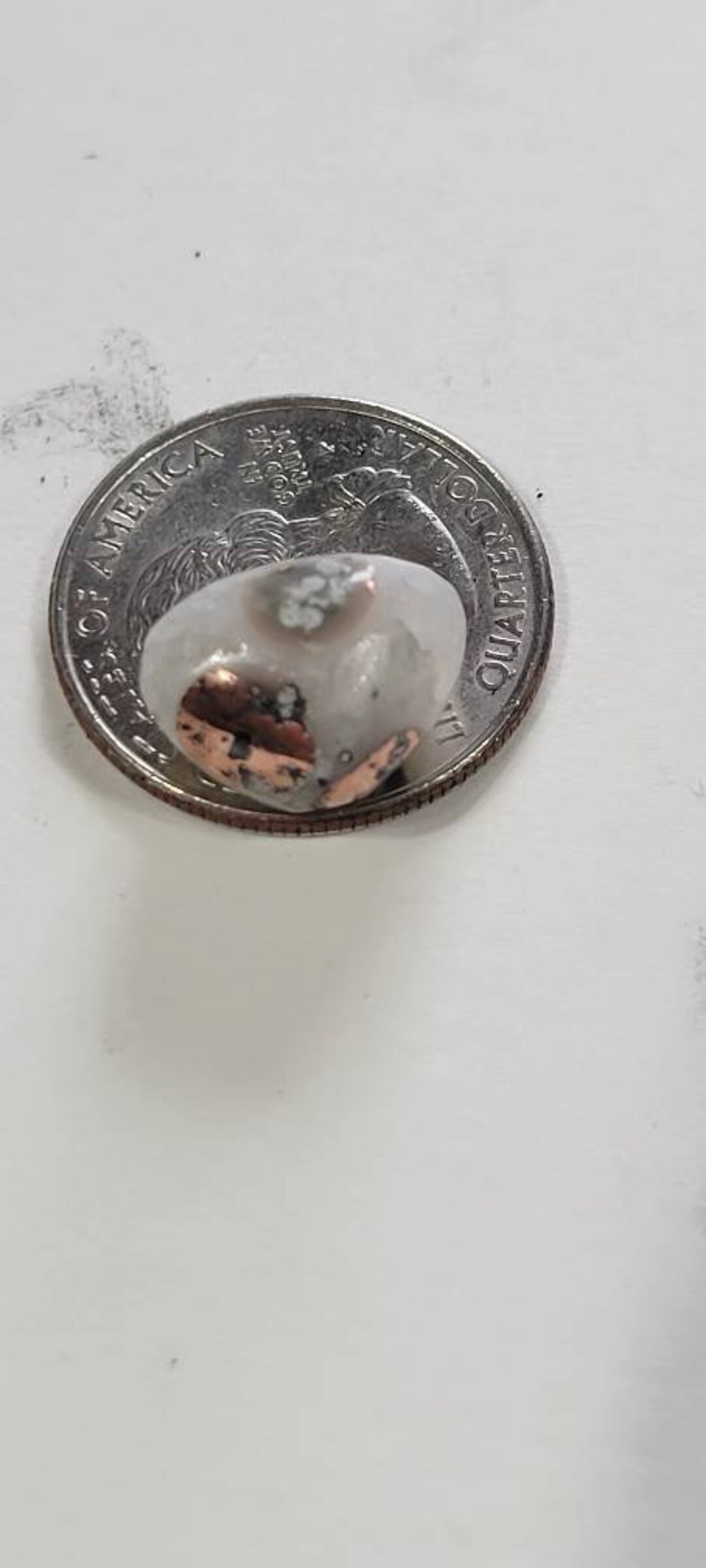 Rare Copper Replacement Agate With Some Copper Eyes Etsy