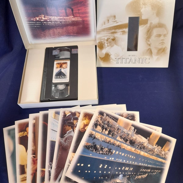 Titanic collectors VHS set