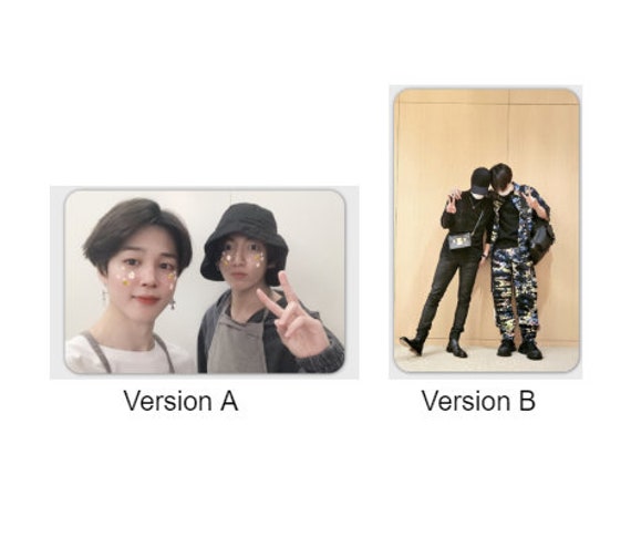 BTS Jimin/jungkook [jikook] Photocards - Etsy