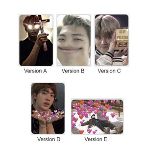 Cartes photo meme BTS