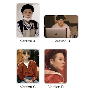BTS Suga photocards