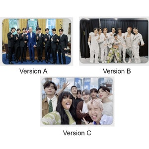 BTS OT7 [met beroemdheden] fotokaarten