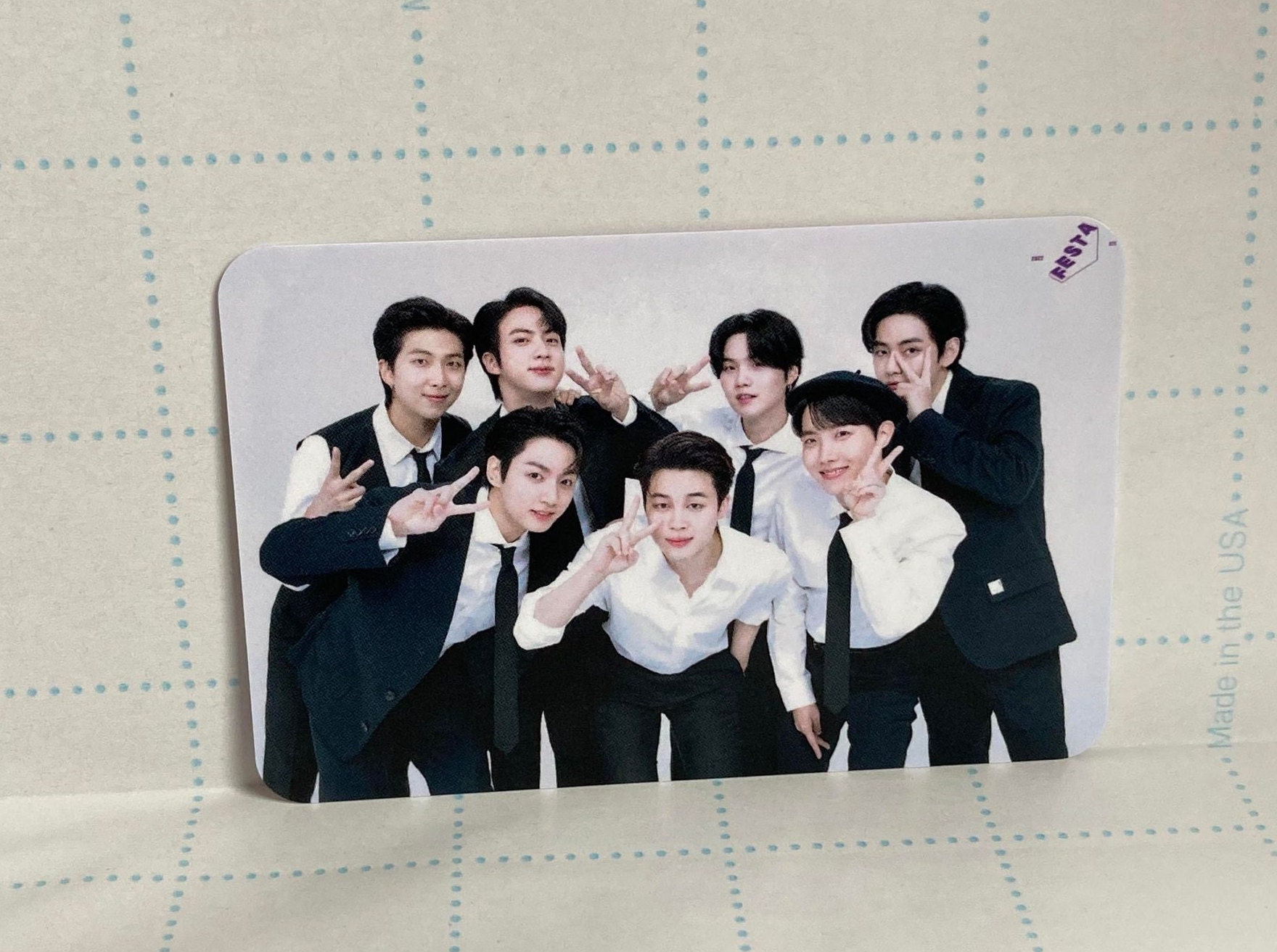 BTS OT7 Festa 2022 Photocards - Etsy