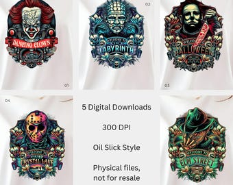 Dark & Mysterious Bundle - PNG File ONLY Transparent Background - Tumblers Sublimation