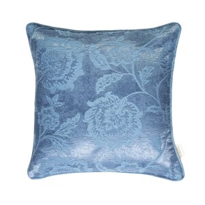 Textured Floral Cushion Cover, Scatter Cushion Cover, Throw Cushion Cover, Designer Cushion, 45x45cm Cushion Cover, 18 Inch Cushion Cover