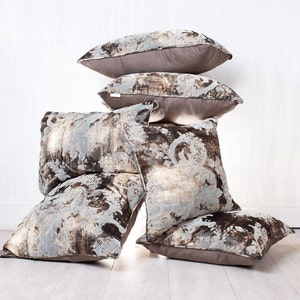 Floral Damask Cushion Covers, Scatter Cushion Covers, Throw Cushion Covers, Rectangular Cushion Covers,  Square Cushion Cover, Various Sizes