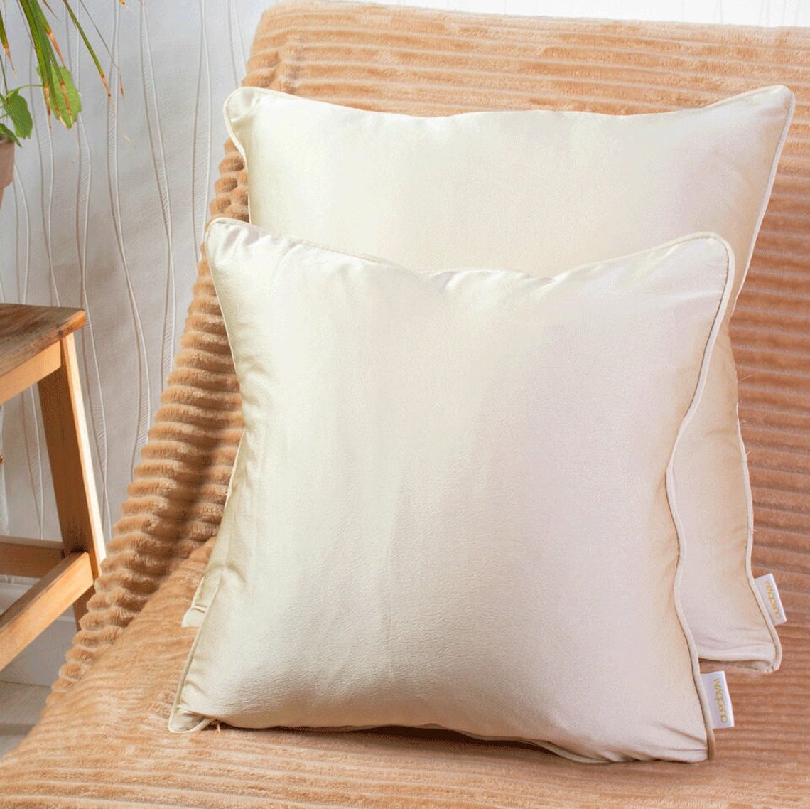 Plain Square Cushion Covers Scatter Cushion Covers Throw Etsy