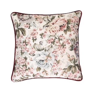 Floral Scatter Cushion Cover, Scatter Cushion Cover, Throw Cushion Cover, Designer Cushion, 45x45cm Cushion Cover, 18 Inch Cushion Cover