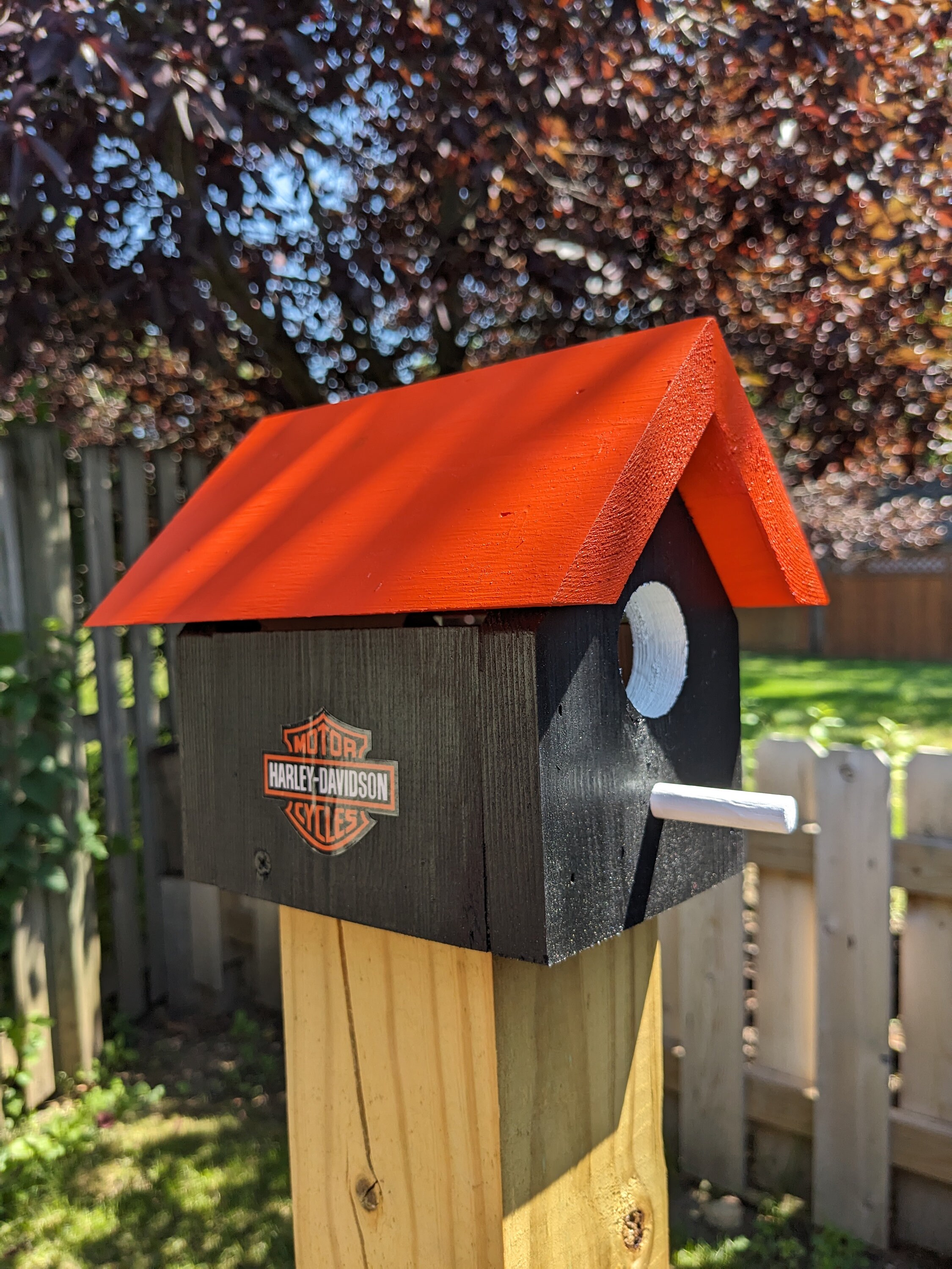 Harley Davidson Bird House Etsy