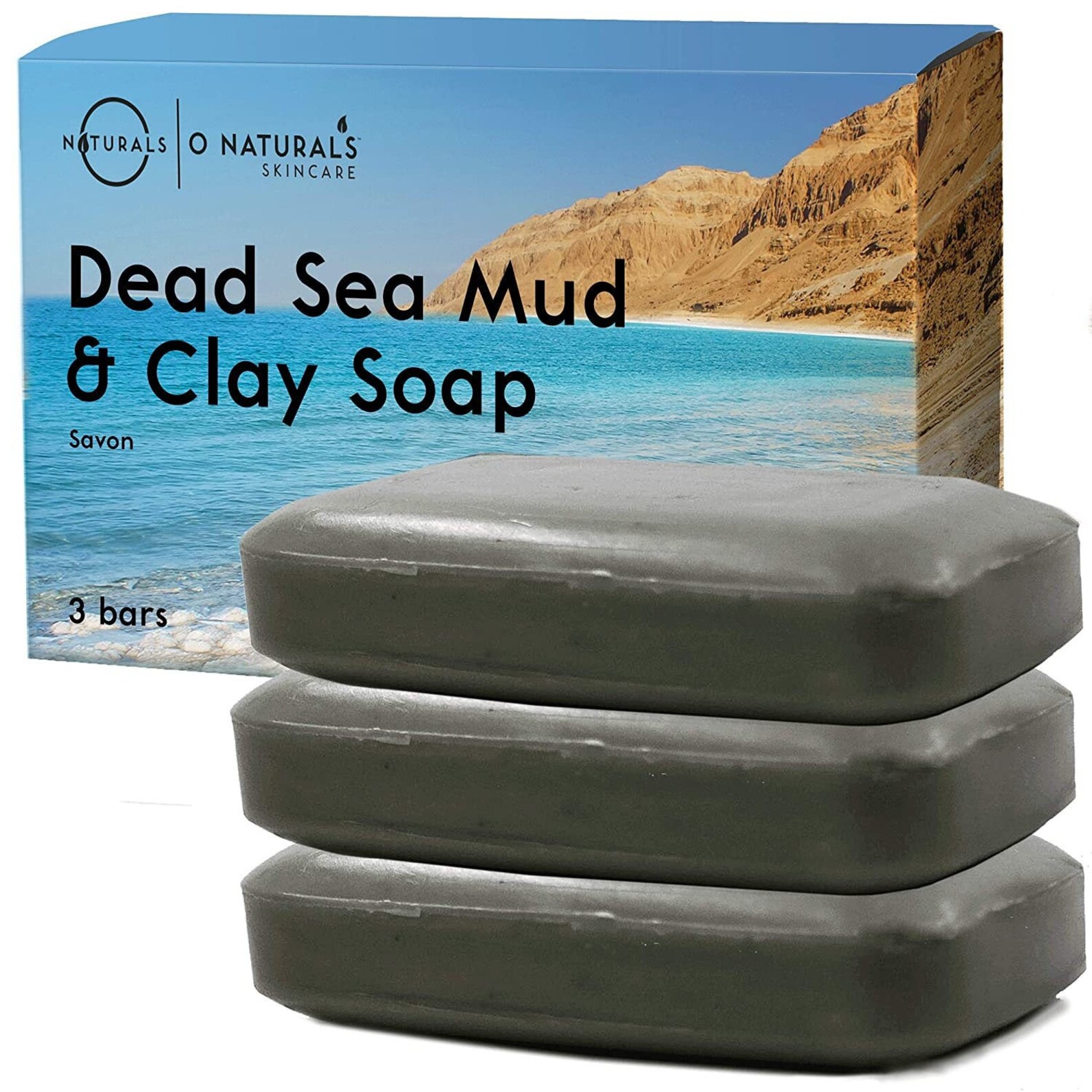Dead Sea Mud & Clay Natural Bar Soap Face Body Cleanser Helps Etsy