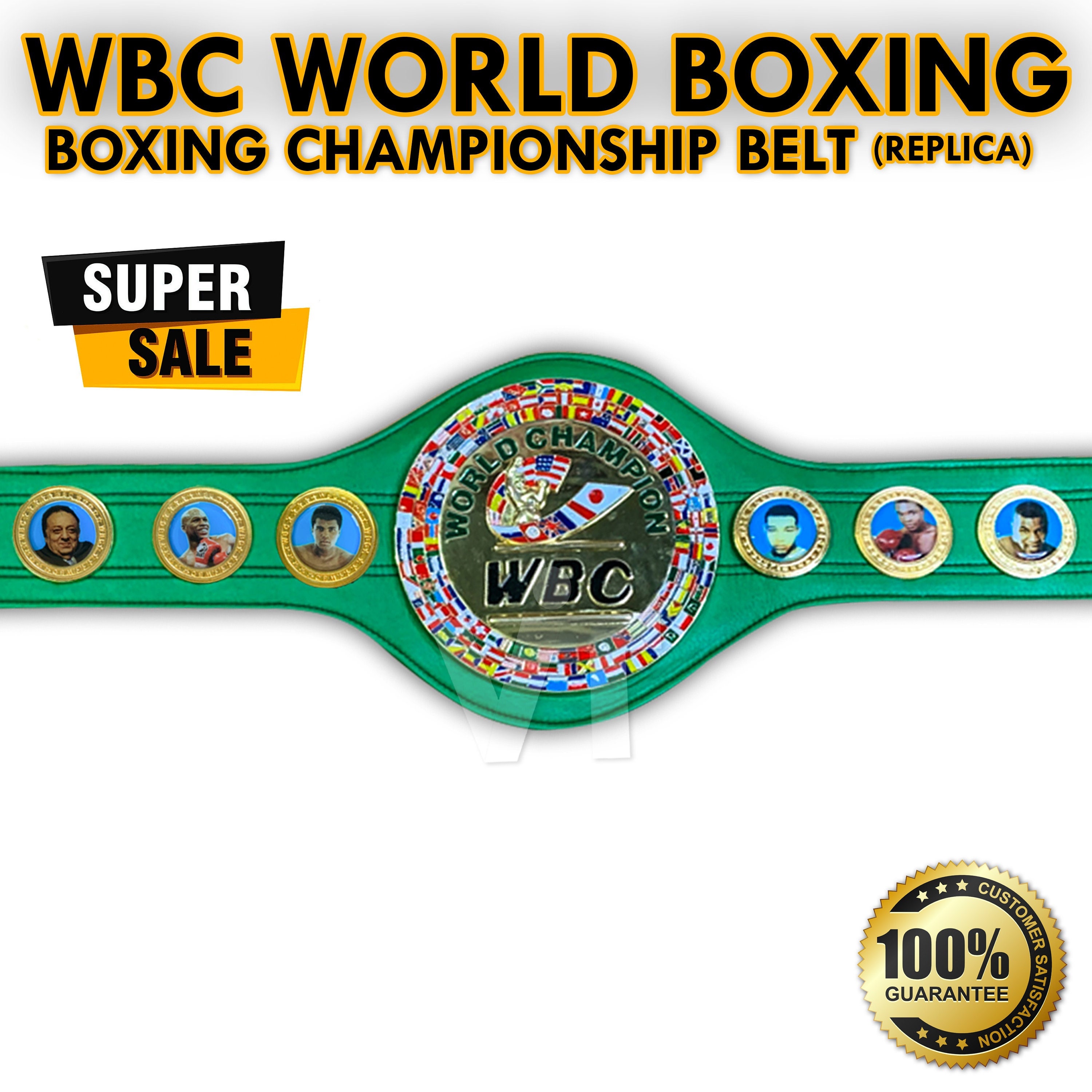 WBC World Champion Belt Boxing Championship Replica Title