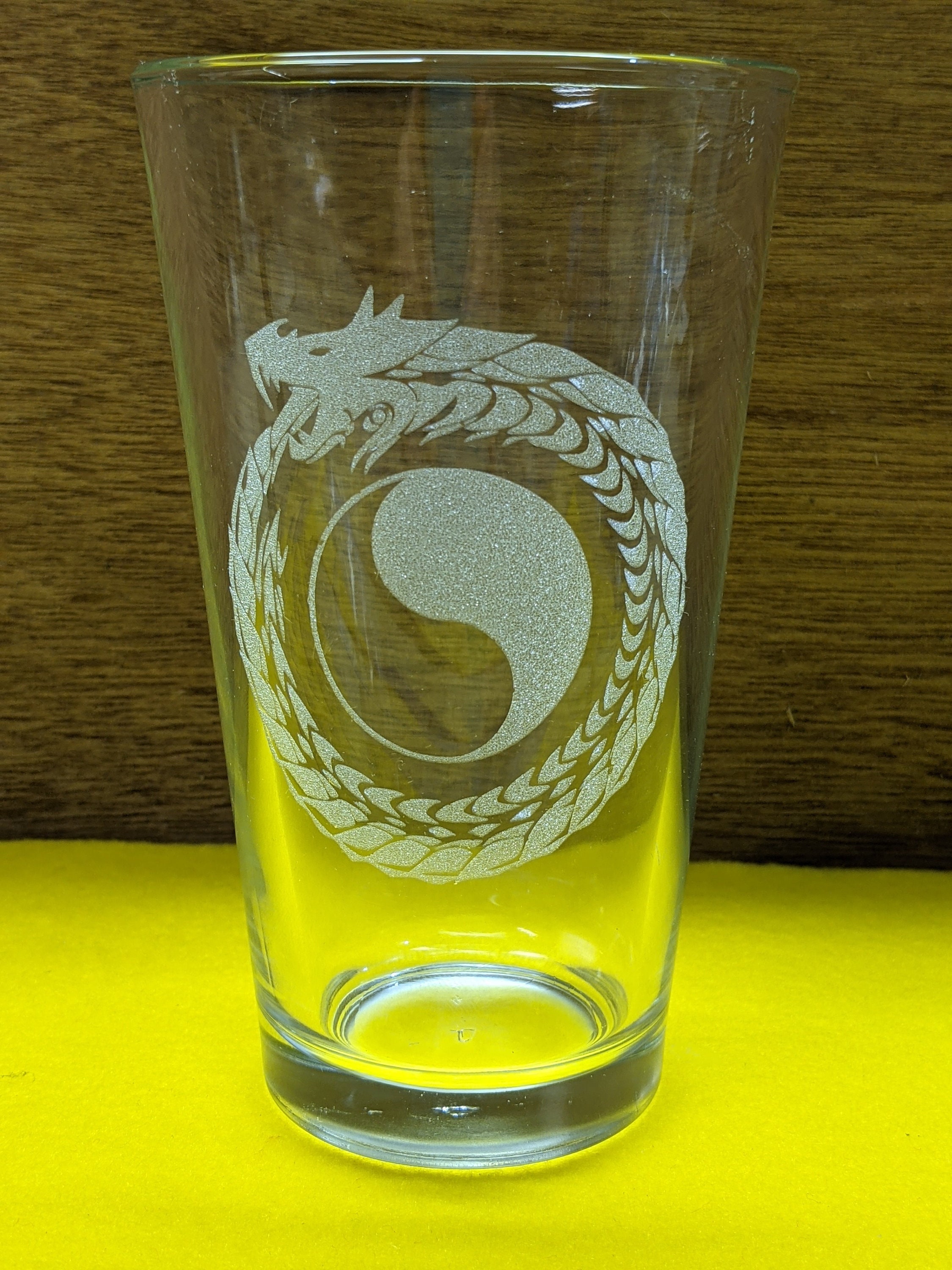 Reborn Coffee Pint Glass