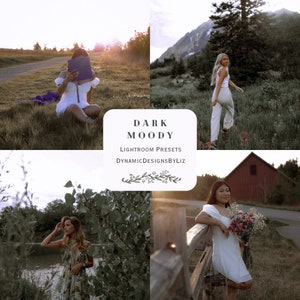 9 Dark Moody Lightroom Mobile and Desktop Presets Bundle • Instagram • Weddings • Photography • VSCO • Blogger • Influencer • Aesthetic