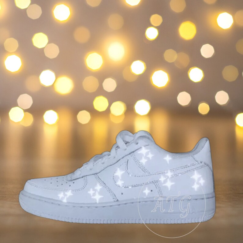 custom air force 1 reflective