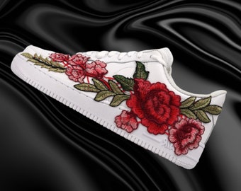 air force 1 with roses