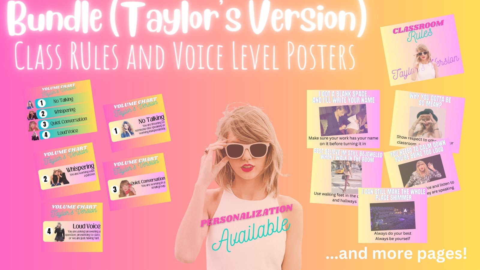 Taylor swift classroom decor image to u