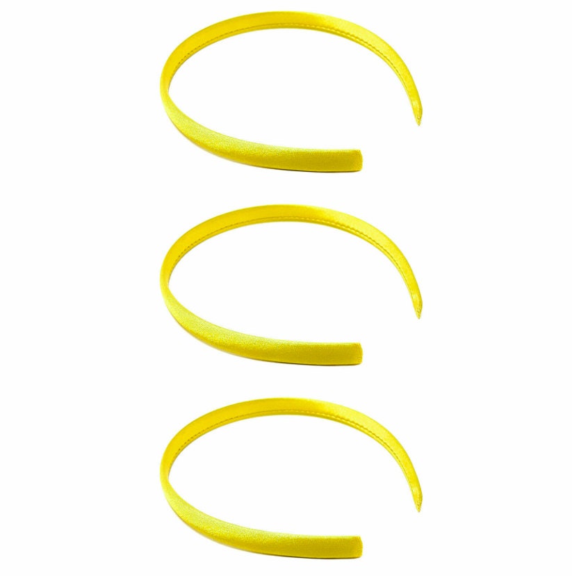 Yeye - Diadema Ancha De Satén Con Volantes, Beige