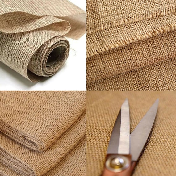 Hessian Fabric Natural Jute Burlap 60